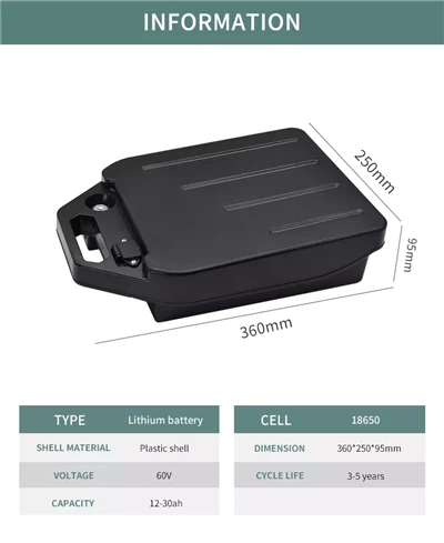 60 Volt Lithium Battery For Scooter