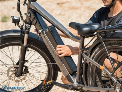 5 e-velosipēds ar ilgstošām baterijām